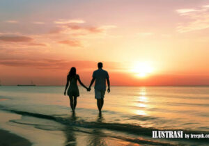liburan di pulau tropis suasana romantis