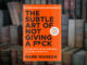 buku the subtle art of not giving a f